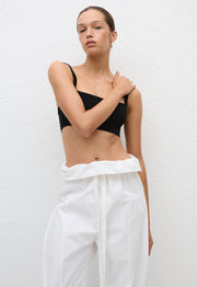 Fisherman Drawcord Pant - White - Matteau